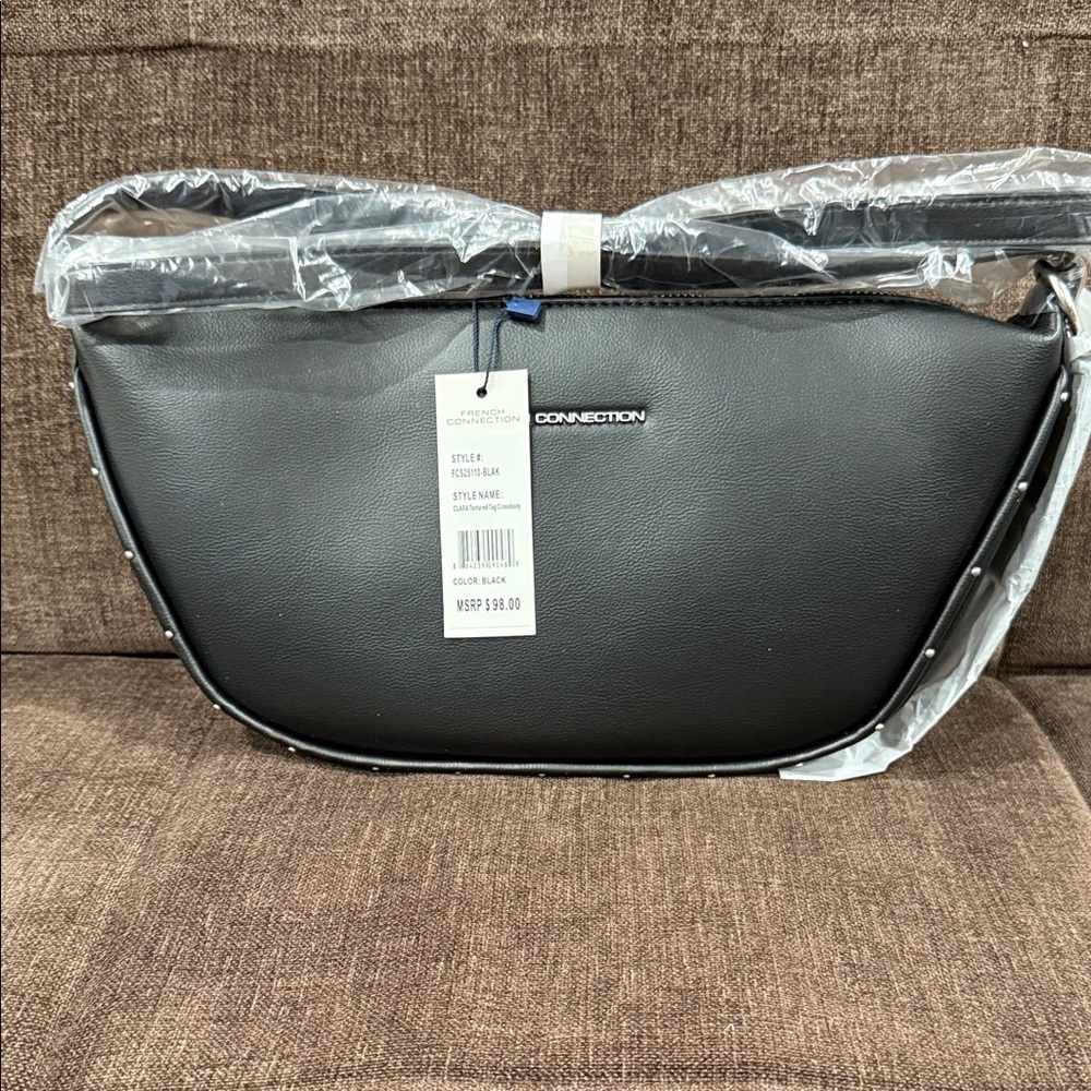 French Connection Clara Textured Crossbody Bag